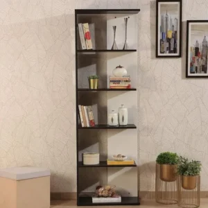 Wood Open Book Shelf