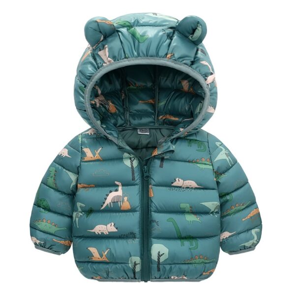 Kids Winter Coats With Hood Lambs With Caps and Ear - Image 3